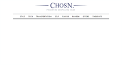 Desktop Screenshot of chosn.com